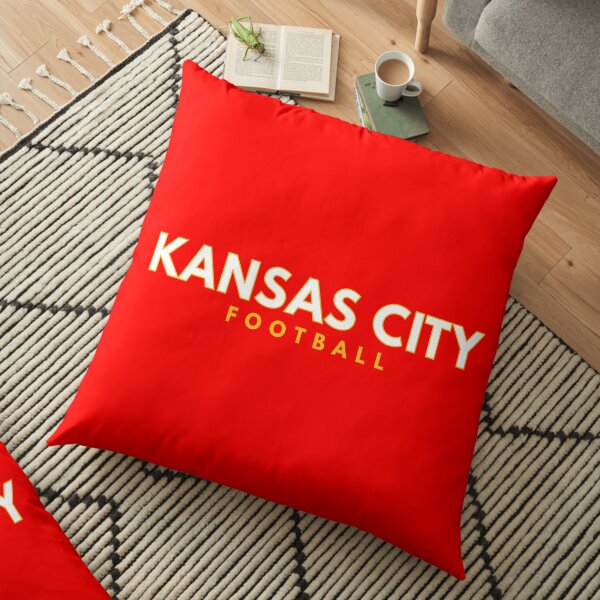 Kansas City Football Floor Pillow