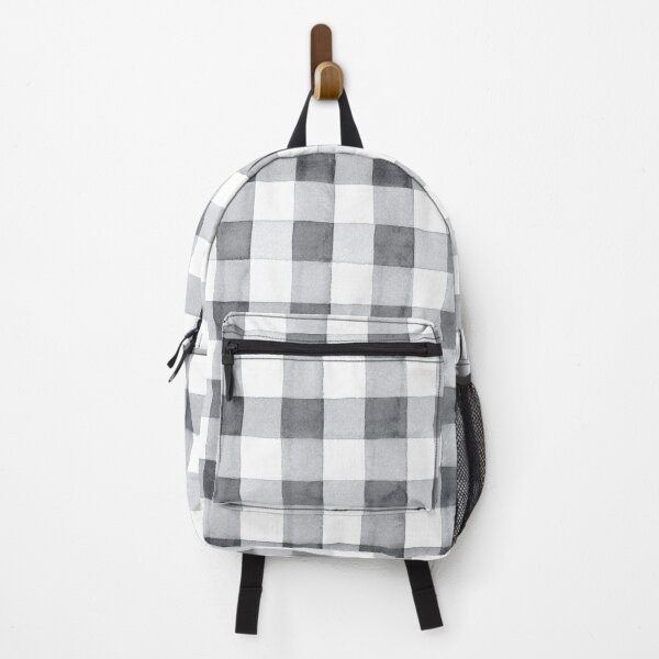 Item preview, Gray and White Buffalo Plaid designed and sold by Lynnea Washburn.
