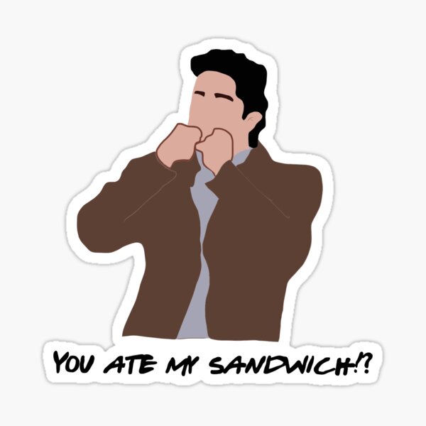 Ross Geller Friends Tv Show Sticker by Friends for iOS & Android