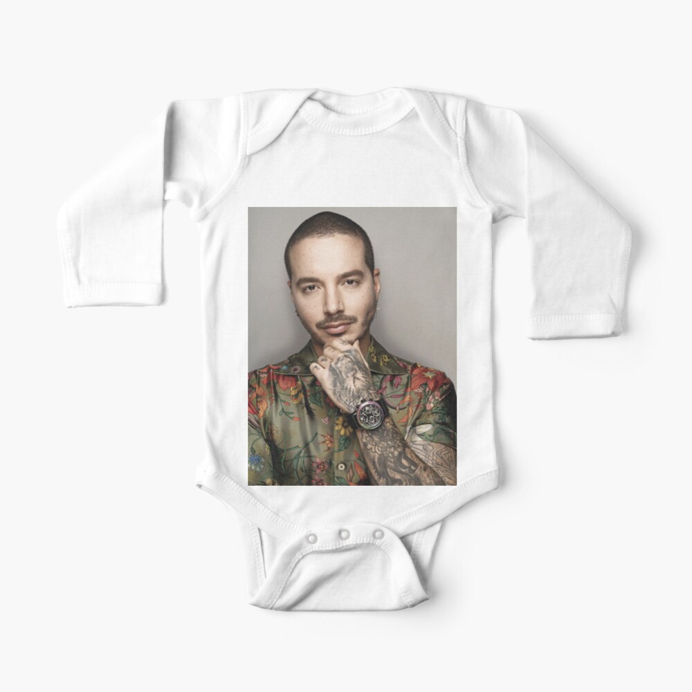 J Balvin T Shirt J Balvin Fan Art Gear Baby One Piece By Saltysam Redbubble