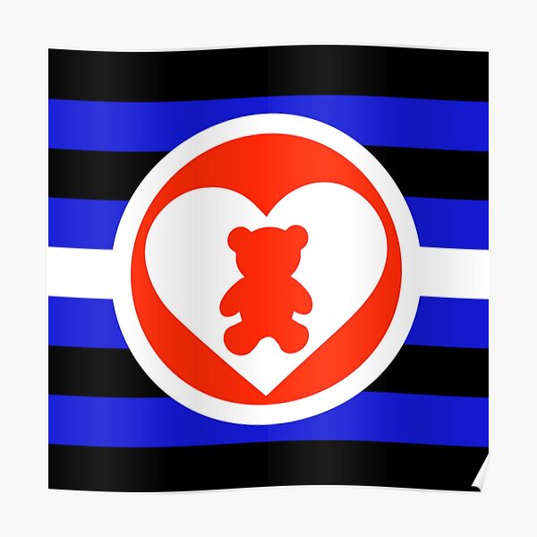 "Ddlg Pride Flag" Poster for Sale by MadCat83 Redbubble