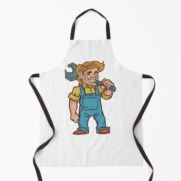 Item preview, Handyman with wrench designed and sold by AaaleXX.