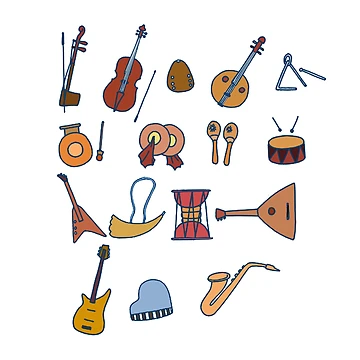 Artwork thumbnail, Music Instruments Pack by Rabia01