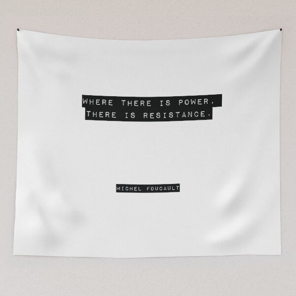 Item preview, Michel Foucault Quote designed and sold by RJ123.