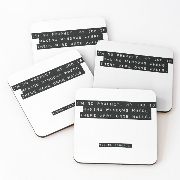 Item preview, Michel Foucault Quote designed and sold by RJ123.