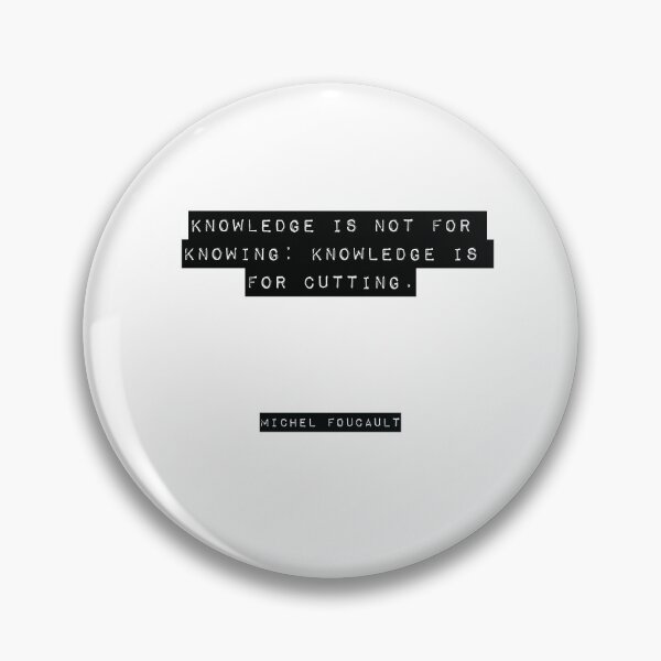 Item preview, Michel Foucault Quote designed and sold by RJ123.
