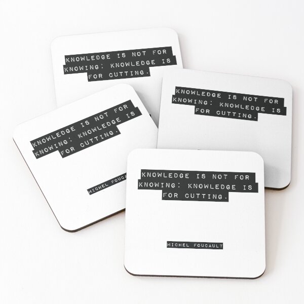 Item preview, Michel Foucault Quote designed and sold by RJ123.