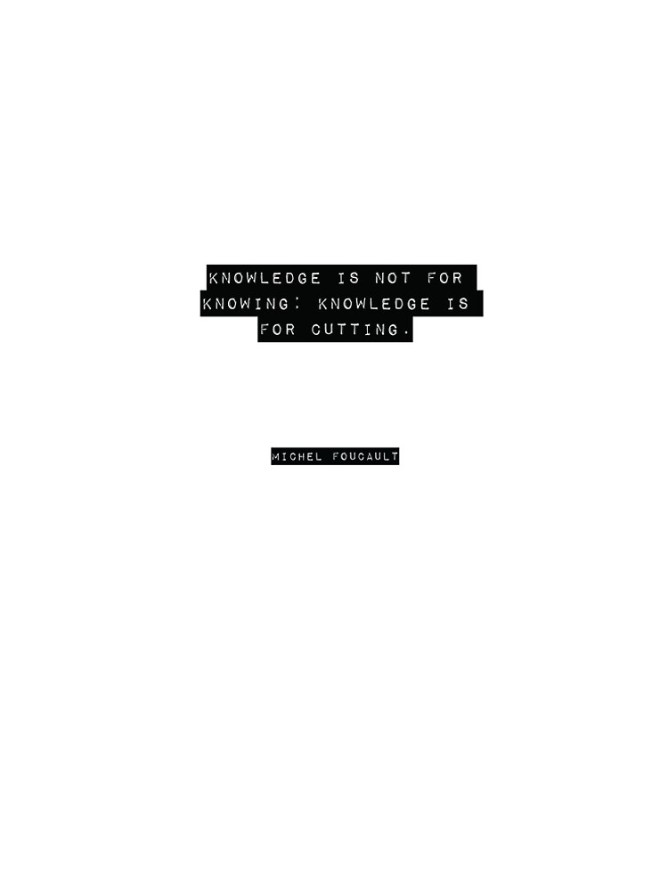 Thumbnail 5 von 5, A-Linien Kleid, Michel Foucault Quote designt und verkauft von RJ123.