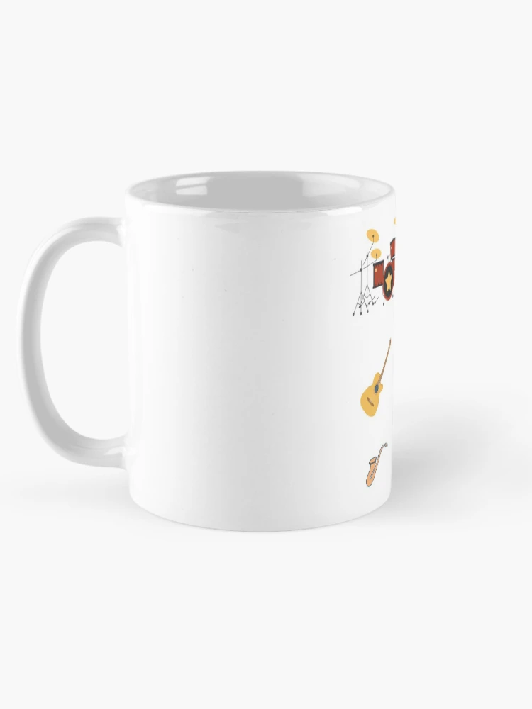 Thumbnail 5 of 6, Coffee Mug, Music Instruments Pack designed and sold by Rabia01.