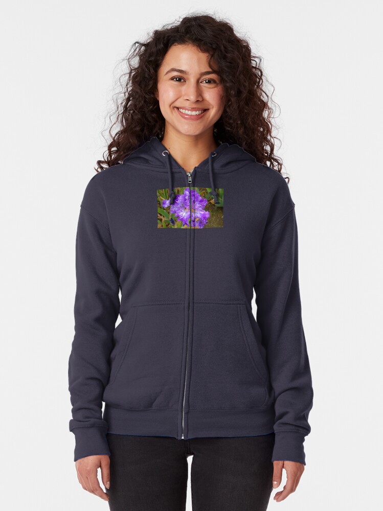 Alternate view of Montclair New Jersey-Presby Iris Gardens Zipped Hoodie