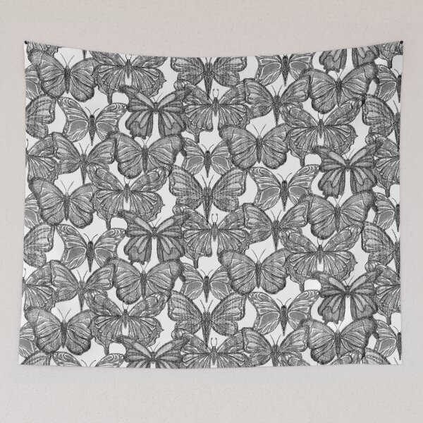 Item preview, Gray Butterfly Paradise designed and sold by Carolina Diaz.
