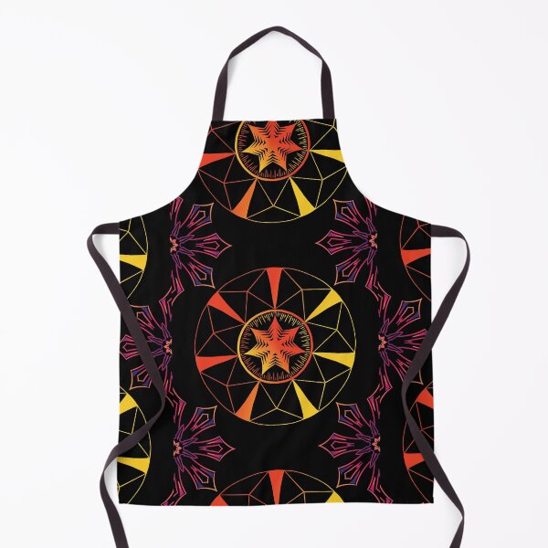 Item preview, Circular Crystal Mandala Red and yellow designed and sold by SirCrim.