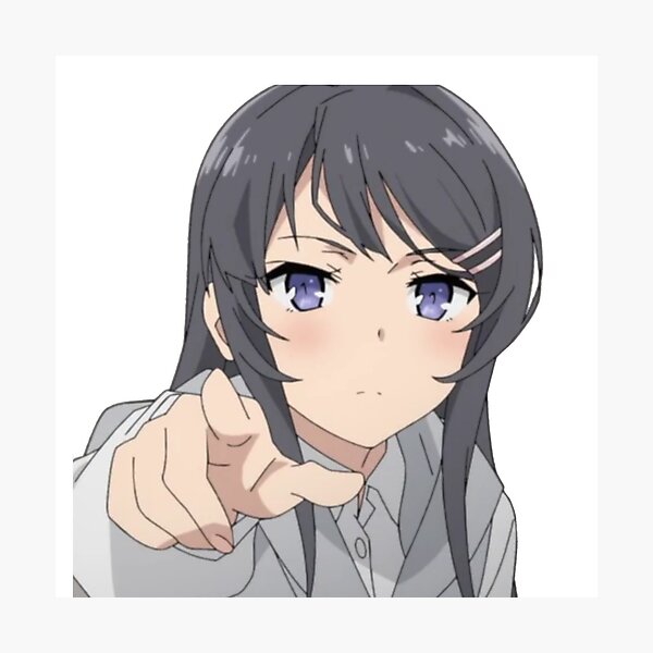 Anime Pointing Finger - Otouto Wallpaper