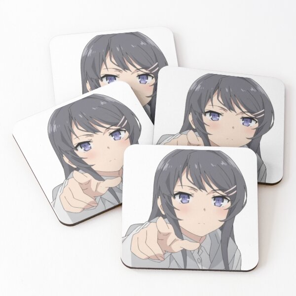 Item preview, Mai Sakurajima Pointing designed and sold by celestial-art-.
