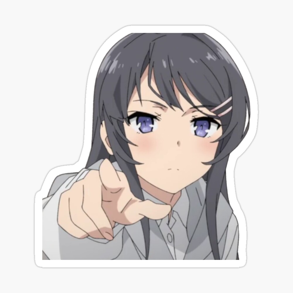 Mai Sakurajima Pointing