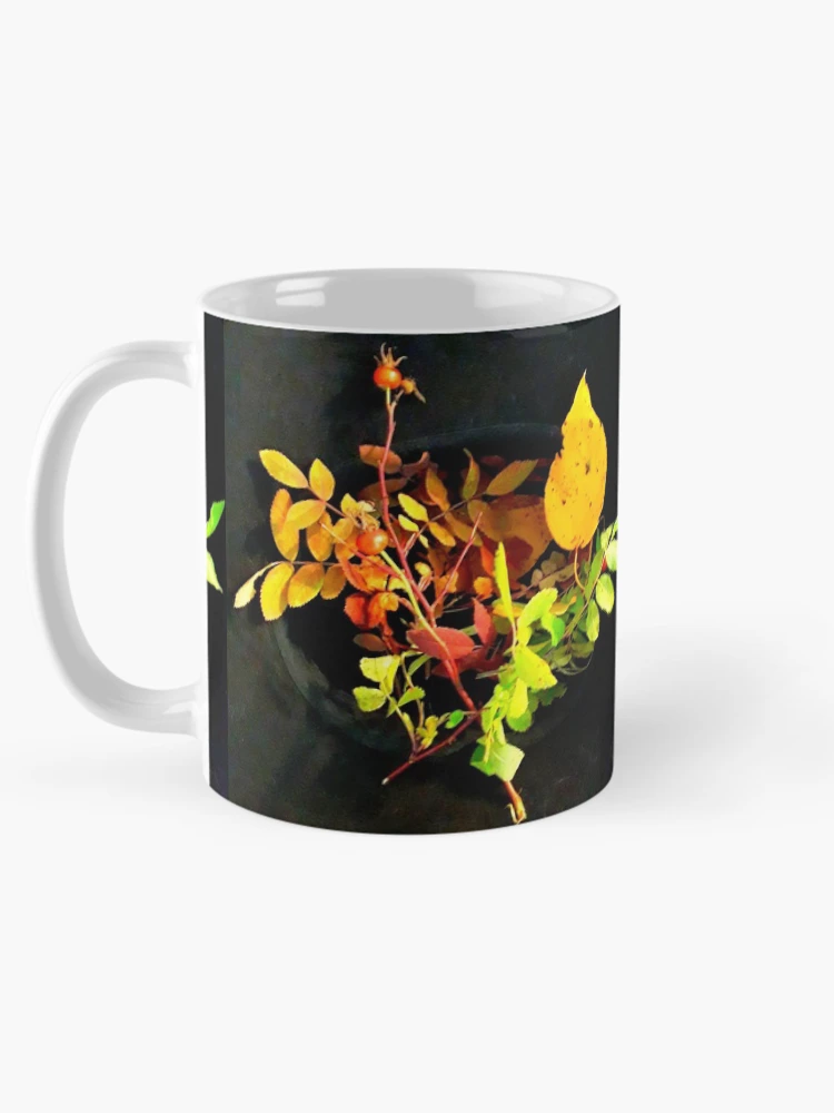 Thumbnail 5 of 6, Coffee Mug, Wild Roses Changing Guard designed and sold by Signe Knutson.
