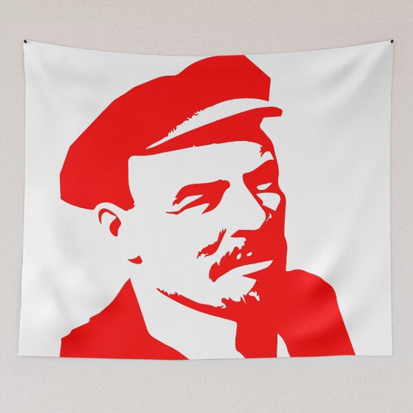 Item preview, Lenin portrait in red / Портрет Ленина в красном designed and sold by Mishkie.
