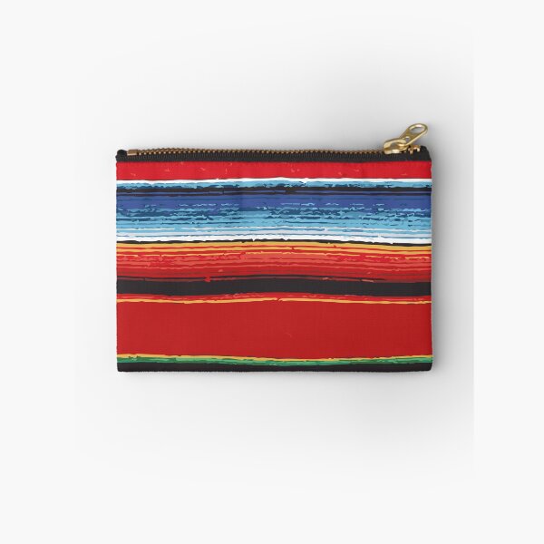 Item preview, Sarape Saltillo Rojo authentic mexican blanket poncho serape designed and sold by T-Mex.