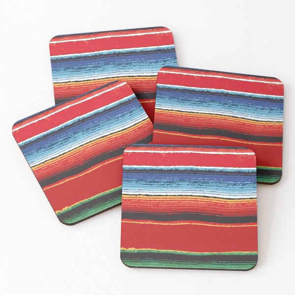 Item preview, Sarape Saltillo Rojo authentic mexican blanket poncho serape designed and sold by T-Mex.