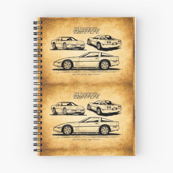 Item preview, 1990 ZR-1 Corvette Supercar, King of the Hill Corvette, Car Guy Gift, C4 Corvette, Chevy Corvette designed and sold by ManCaveCarArt.