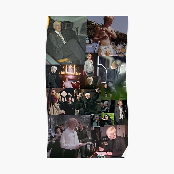 Tom Felton Collage Poster