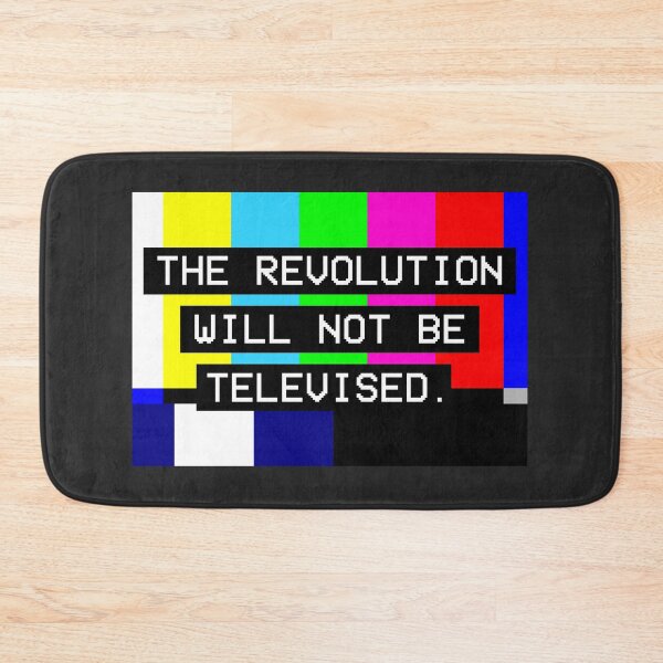 Item preview, The Revolution Will Not Be Televised designed and sold by PantasticPanic.