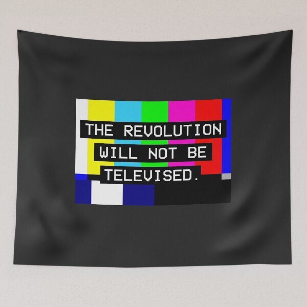 Item preview, The Revolution Will Not Be Televised designed and sold by PantasticPanic.