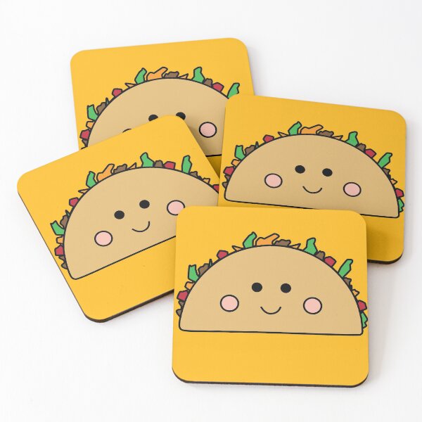 Item preview, Smiling Taco designed and sold by Gold Star Creative.