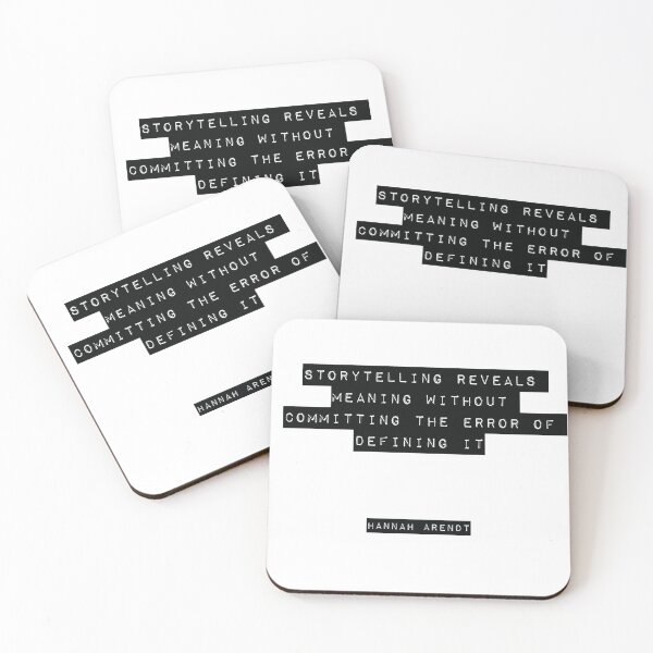Item preview, Hannah Arendt Quote designed and sold by RJ123.