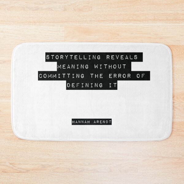 Item preview, Hannah Arendt Quote designed and sold by RJ123.