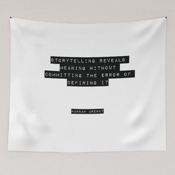 Item preview, Hannah Arendt Quote designed and sold by RJ123.