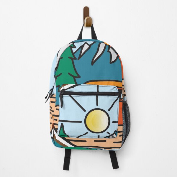 Item preview, Old School Van In The Mountains designed and sold by dhajr.