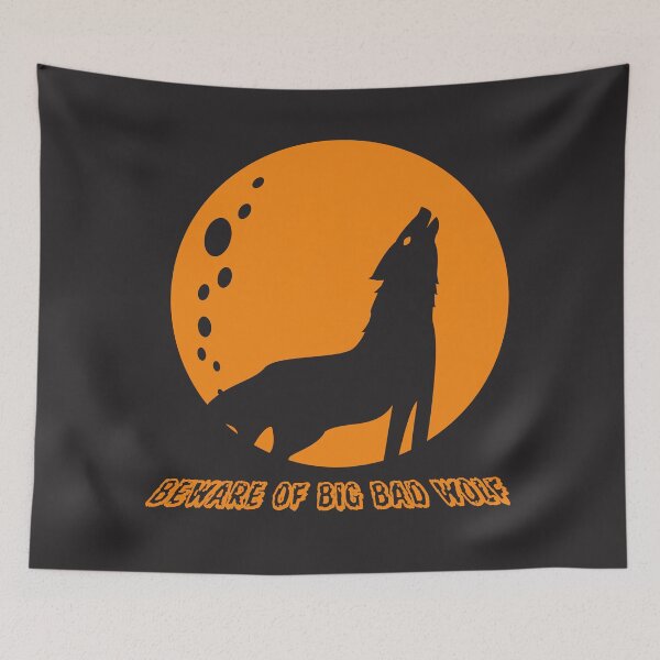 Item preview, Beware of Big Bad Wolf designed and sold by Peaceful Life Co.