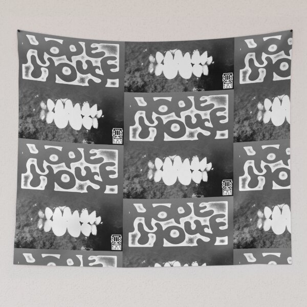 Item preview, Hope House - Teeth Logo (B&W) by Sugar Rookie designed and sold by BWGardens.