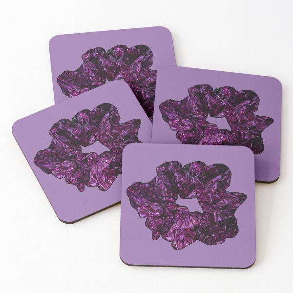 Item preview, Cool Scrunchie, neon purple designed and sold by Robloz.