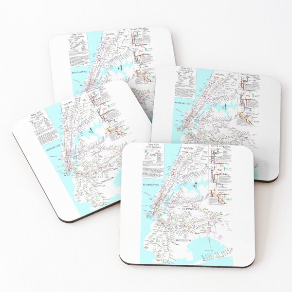 Item preview, NYC Subway Map - New York City Subway train designed and sold by balbert3.
