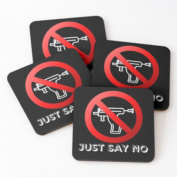 Item preview, Just Say No To Piercing Guns designed and sold by MixedBagMerch.