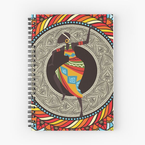 Item preview, African motifs - African masks and dancers designed and sold by IkiNaw.