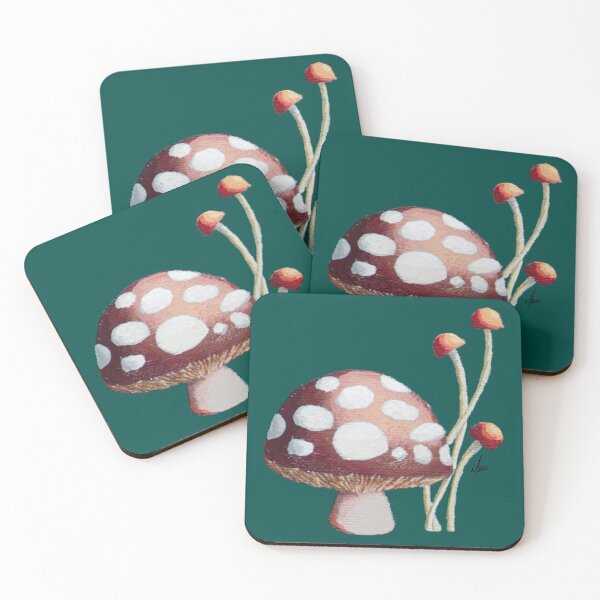 Item preview, Red Shrooms designed and sold by MarsArtM.