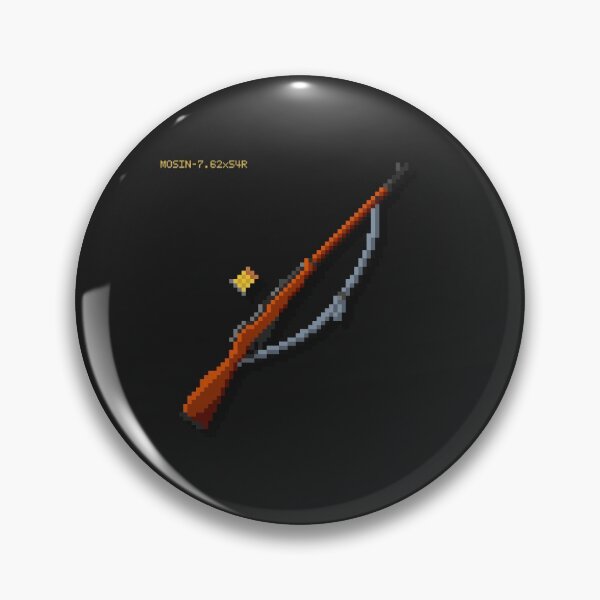 Item preview, Mosin Nagant - 7.62x54R Pixel Art designed and sold by pixelbrian.