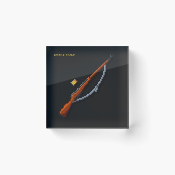 Item preview, Mosin Nagant - 7.62x54R Pixel Art designed and sold by pixelbrian.