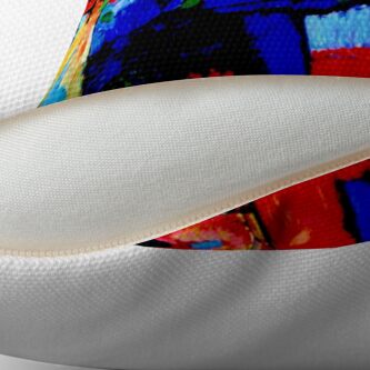 Alternate view of "Improvisation 4" | Wassily Kandinsky Abstract Art Floor Pillow