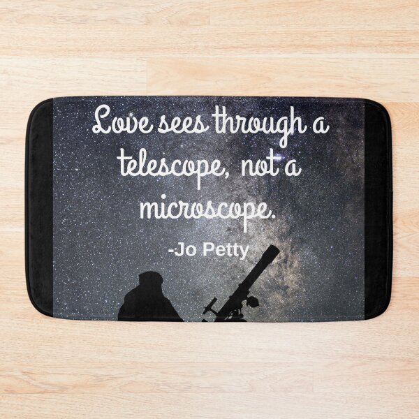 Item preview, Love sees through a telescope, not a microscope designed and sold by Caregiverology.