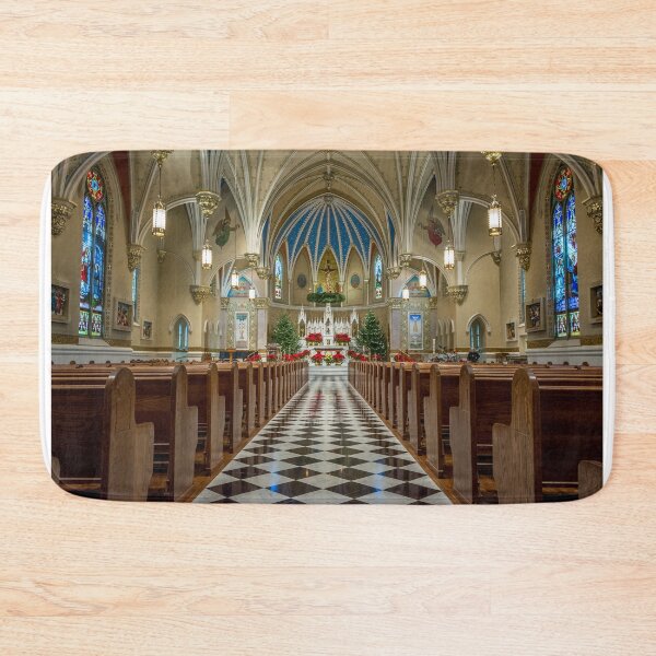Item preview, Saint Andrew's Catholic Church interior view designed and sold by Joseph Fuller.
