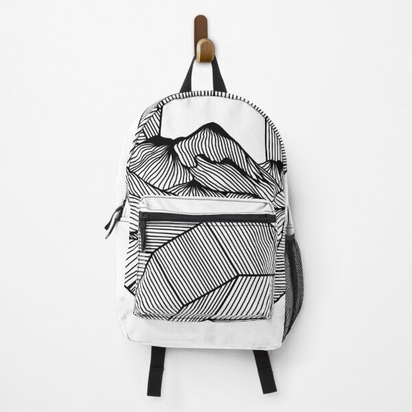 Item preview, Mountain circle geometry Linien Illustration Fine Art designed and sold by line212line.
