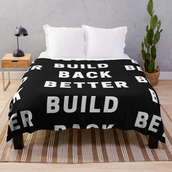 Item preview, BUILD BACK BETTER designed and sold by Imaginative Expressions⭐️ ⭐️ ⭐️ ⭐️ ⭐️.
