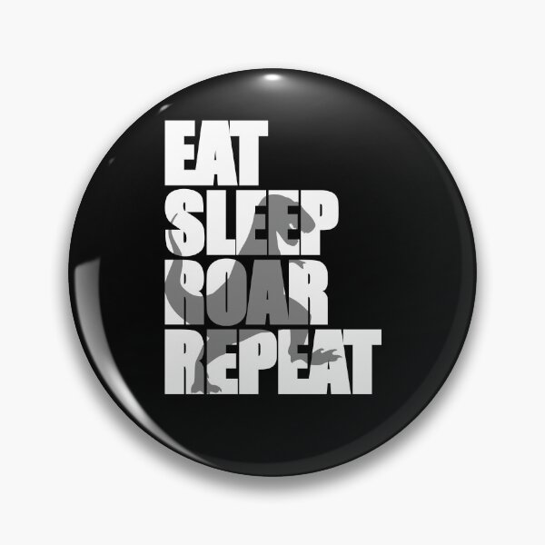Item preview, Funny T-Rex Eat Sleep Roar Repeat designed and sold by bioville.