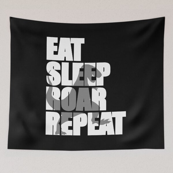 Item preview, Funny T-Rex Eat Sleep Roar Repeat designed and sold by bioville.
