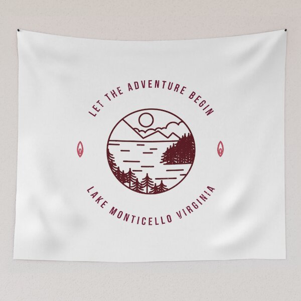 Item preview, Lake Monticello Let The Adventure Begin Lake Monticello Virginia designed and sold by AbraFero.