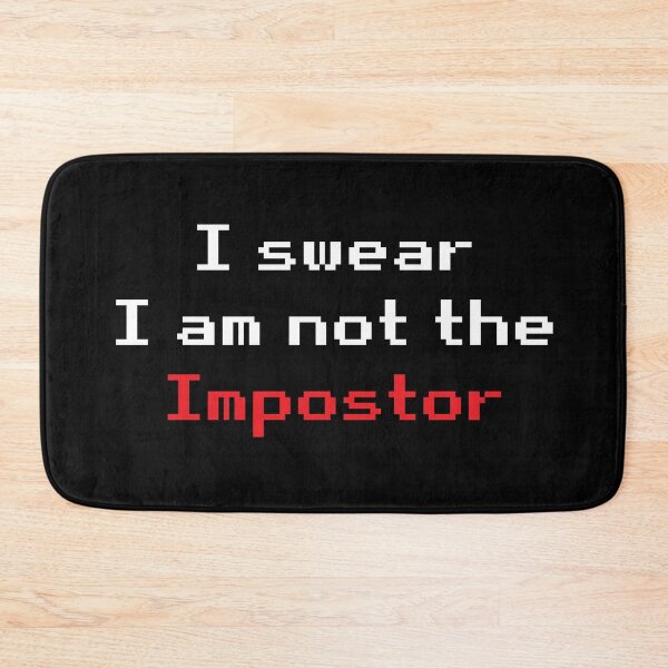 Item preview, I swear I am not the impostor - crewmate designed and sold by AmpersandCuster.